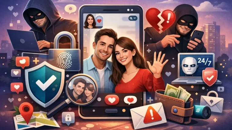 Ilustrasi Dating App