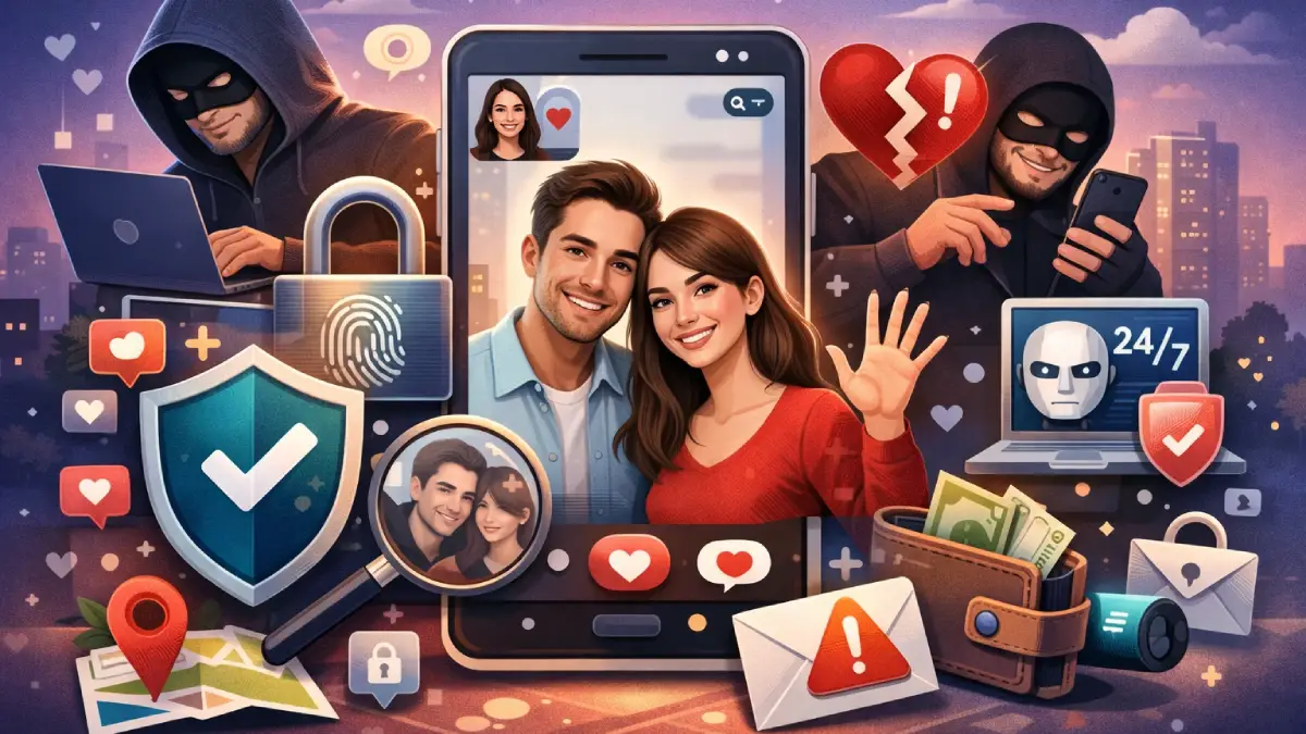 Ilustrasi Dating App